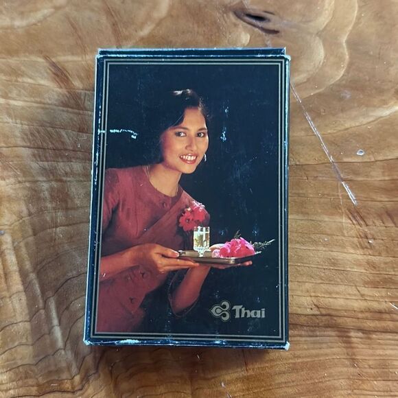 Thailand Air Playing Cards Vintage 80s. Full Deck except Jokers - Picture 1 of 3